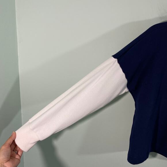 Adidas X Stella McCartney Space Crew Patchwork Pullover Sweatshirt Size S - Picture 4 of 8